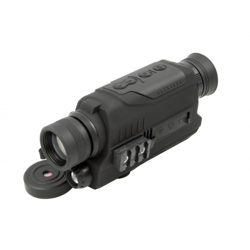 Monoculaire Vision Nocturne NUM'AXES VIS1012 - Infrarouge 350m, Enregistrement Vidéo