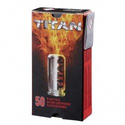 TITAN 50xBALLE A BLANC Cal....